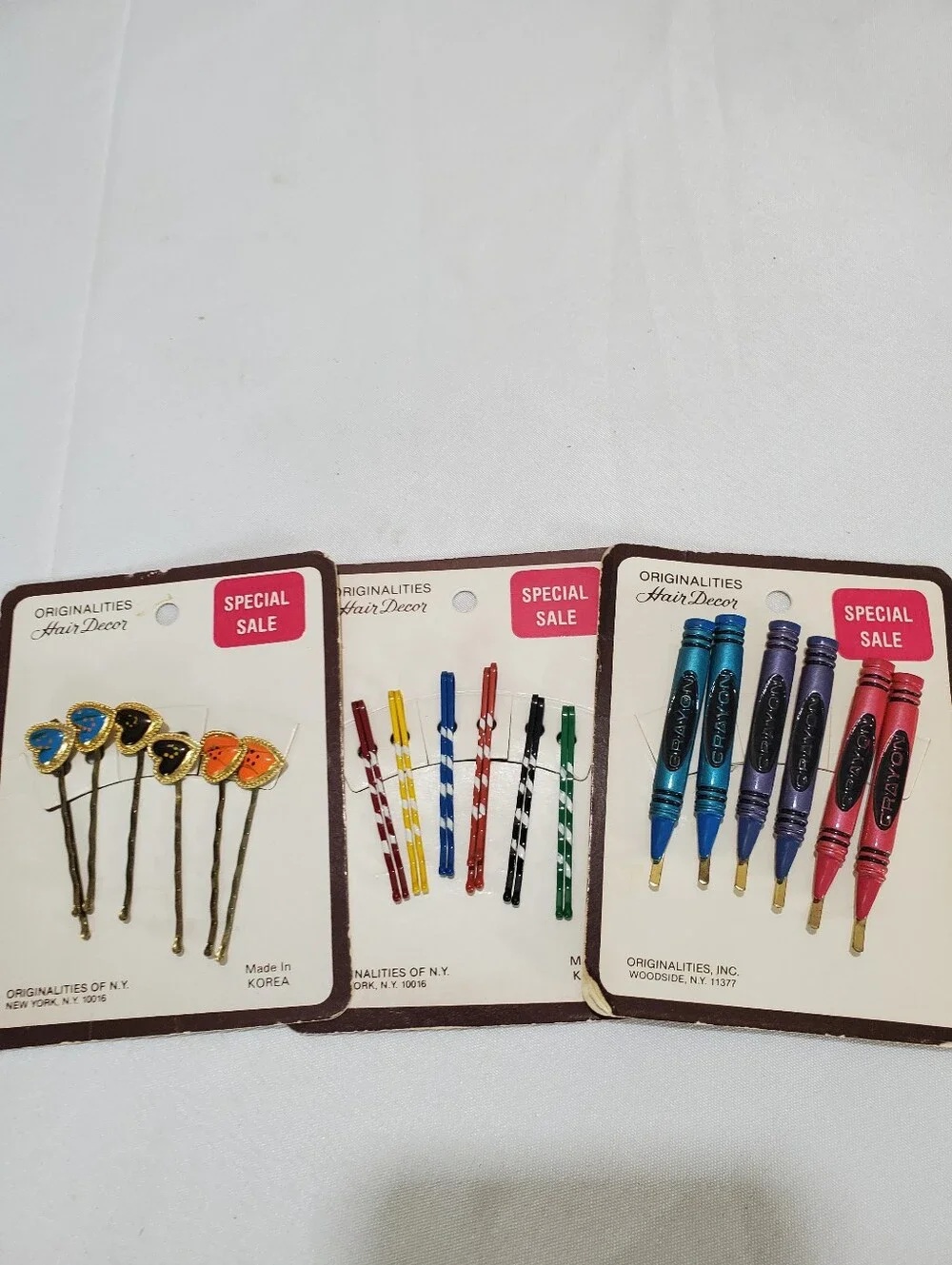 Originalities Hair Decor Colorful Bobby Pin & Hair Clip Set - Multicolor
